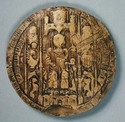 Siegel von Jean II (1397-1479), König von Navarra